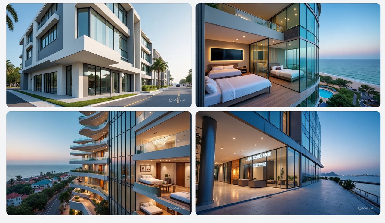 Ai tạo ảnh về Condotel Vũng Tàu