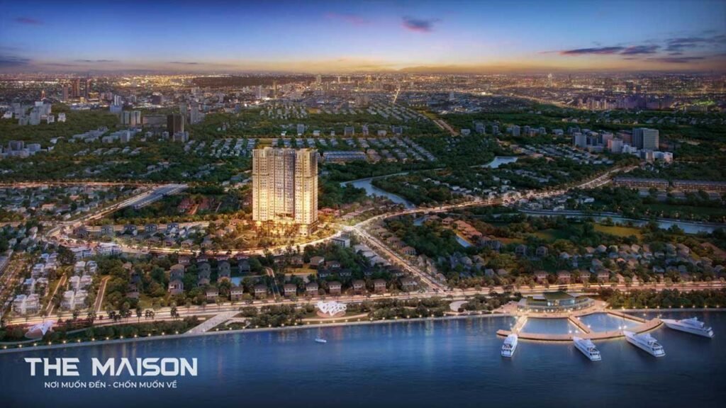 Hình ảnh dự án căn hộ The Maison Bình Dương
