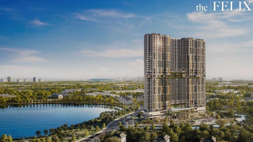 Hình phối cảnh dự án căn hộ The Felix Bình Dương