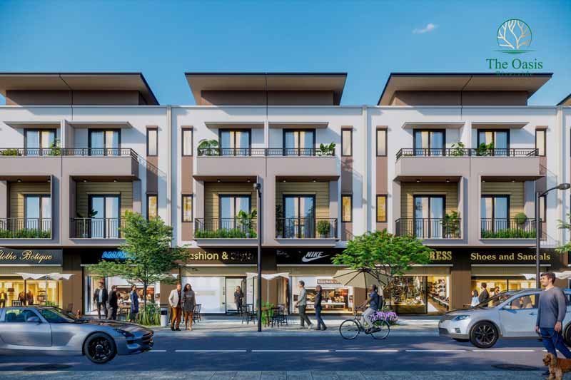 Nhà liên kế phố The Oasis Riverside